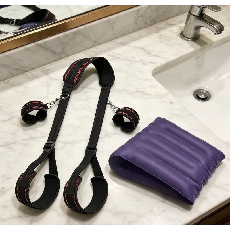 Durable ergonomic adult sex swing with supportive design - thumbnail 6
