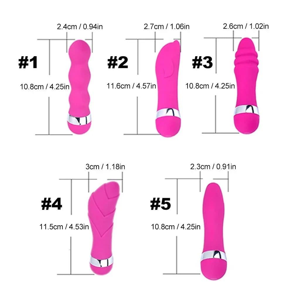Multi-speed Vibrator Mini AV Vibrator G-Spot Vibration Dildo Erotic Clit Massager Masturbator Anal Plug Adult Sex Toys For Women - thumbnail 6