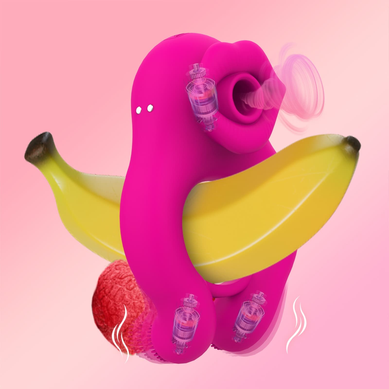 Suction Vibrating Couples Ring - thumbnail 3
