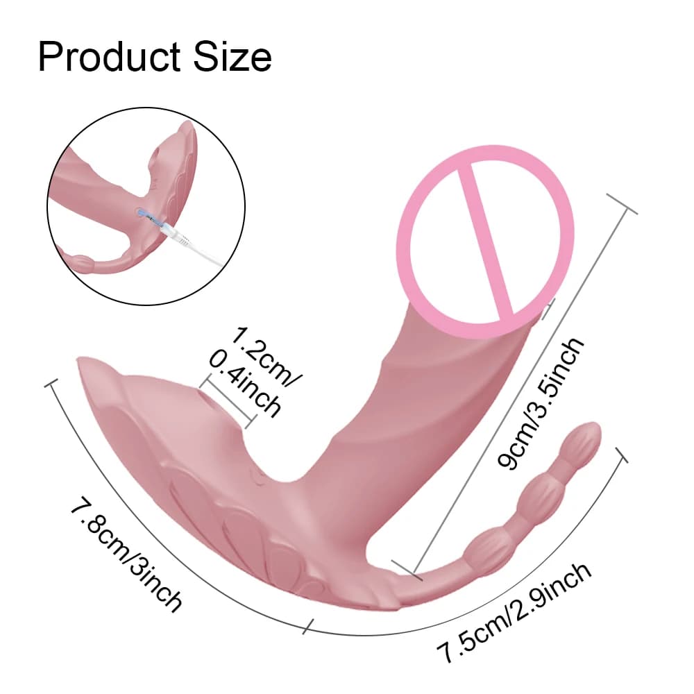 Wearable stimulation vibrator for external and internal use - thumbnail 3