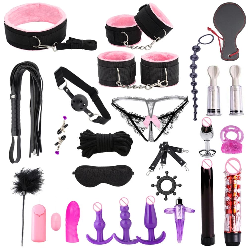 Couples bondage and play kit with restraints - thumbnail 5