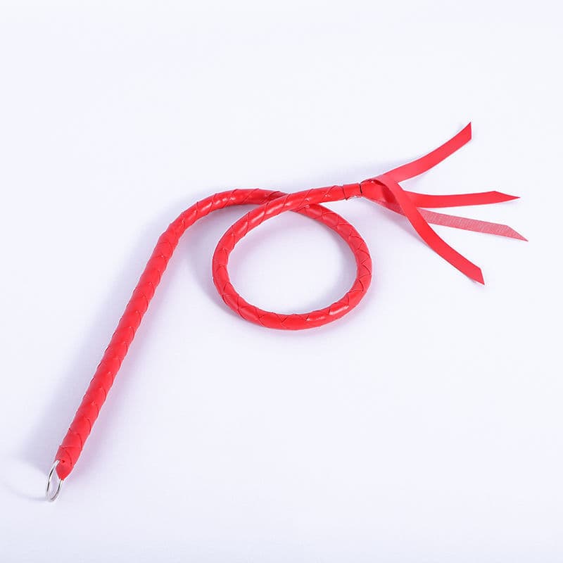 Braided Leather Whip - thumbnail 5