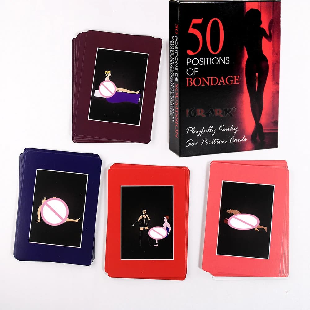 English sexual position cards and role playing game - thumbnail 3