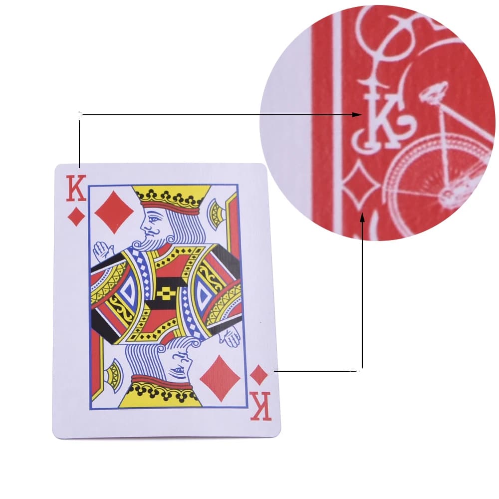Marked stripper deck playing cards for magic tricks - image 1