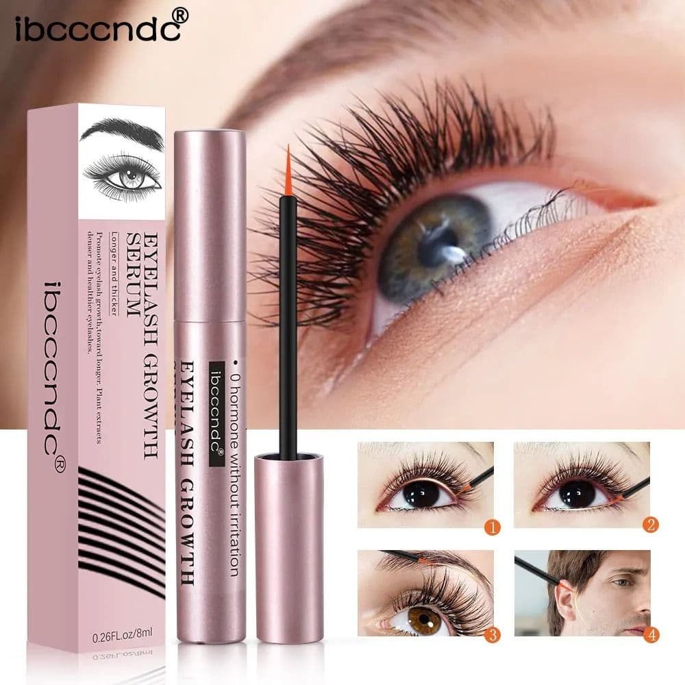 Norishing Eyelash Growth Liquid Eyelashes Rapid Growth Serum Lengthening Curl lengthen thicken Treatment Eye Lash Serum - thumbnail 7