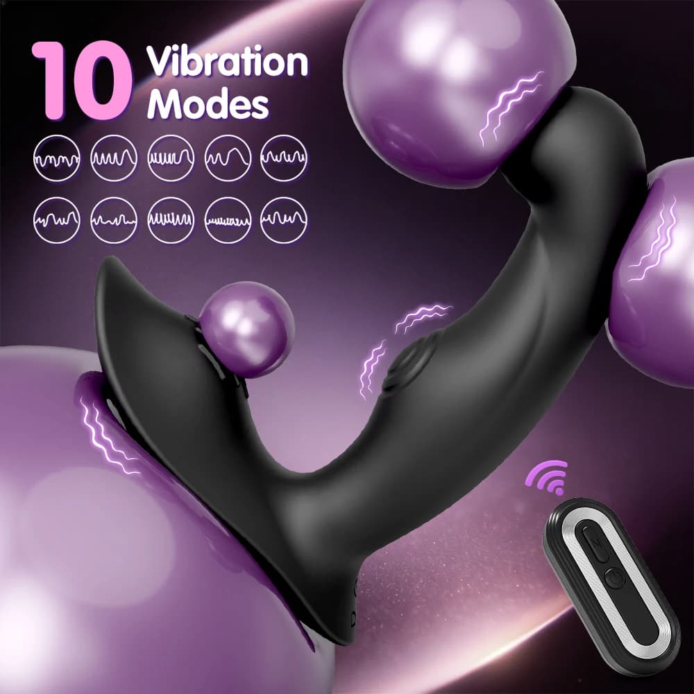 Vibrating prostate massager and anal plug - thumbnail 4