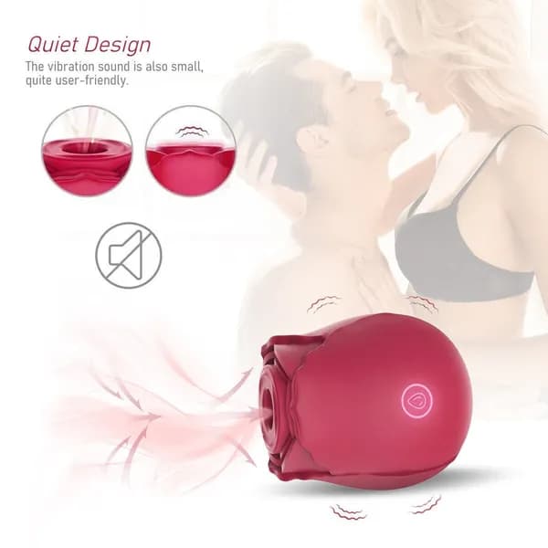 Rose Suction Vibrator, 10 Speeds - thumbnail 8