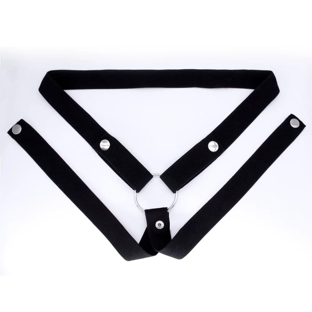 Adjustable elastic auxiliary belt for male chastity devices - thumbnail 6