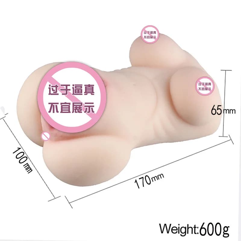 Sex Toys Male Masturbator Adult Sex Products Real Vagina Pocket Pussy Realistic Butt Anus Ass Penis Stimulator Men - thumbnail 6