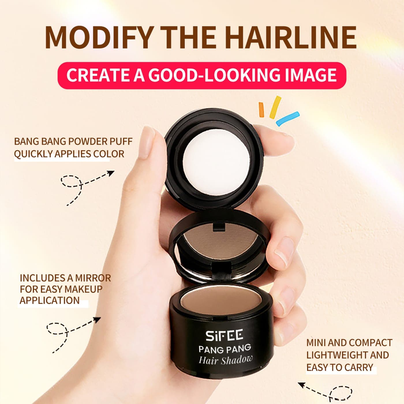 Hairline Powder Hair-filling Magic Tool Waterproof - thumbnail 2