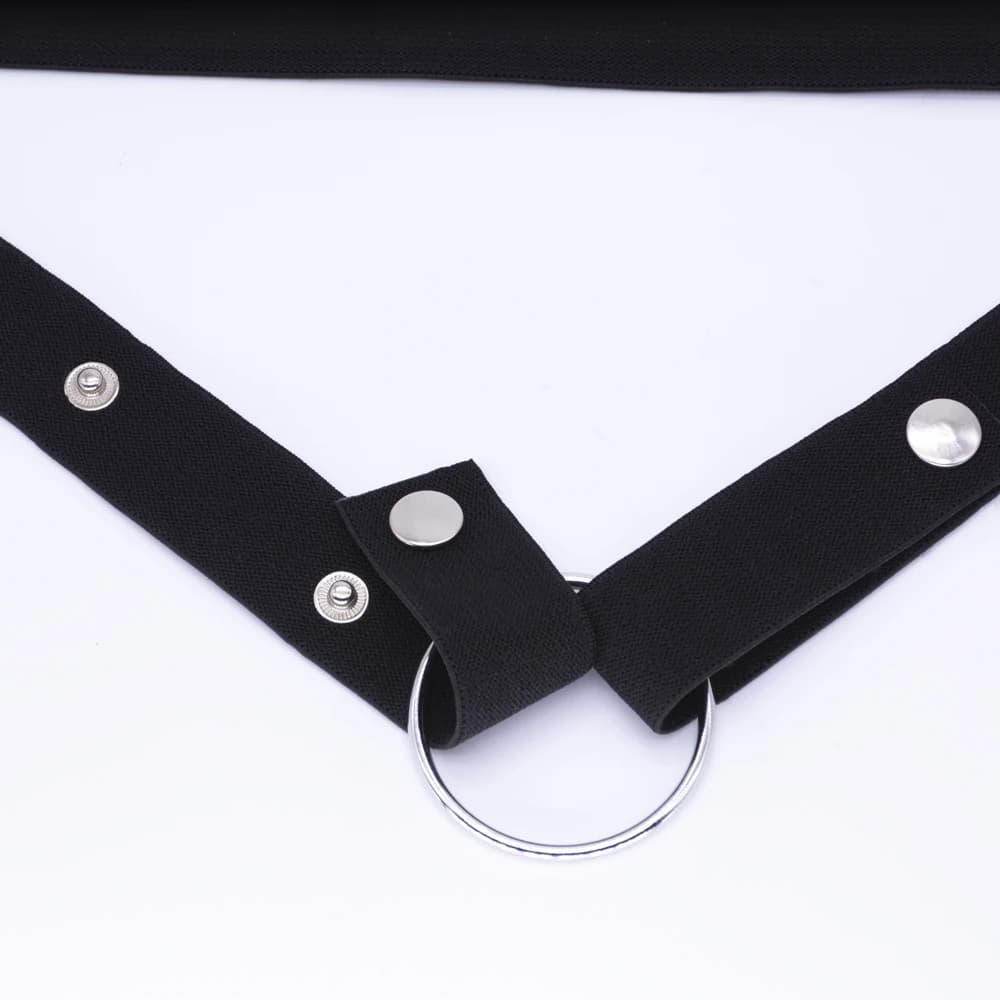 Adjustable elastic auxiliary belt for male chastity devices - thumbnail 3