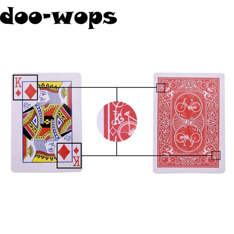 Marked stripper deck playing cards for magic tricks - thumbnail 2