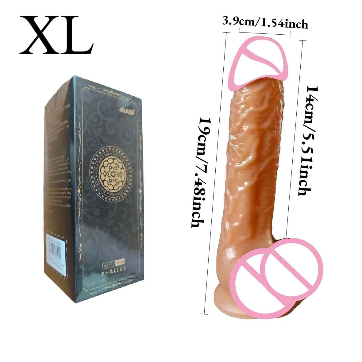 Super Realistic Long dildo Anal Plug with Suction Cup Big Penis Butt Plug Long Dick Sex Toys for Women men Phallus Anal Dilator - image 1