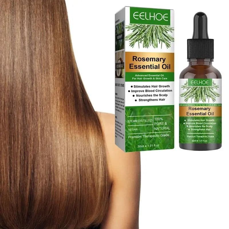 Rosemary Essentiall Oil Hair Growth Products Organic Hair Products Scalp Hair Strengthening Oil For Nourish Shiny Hair Healthy - thumbnail 5