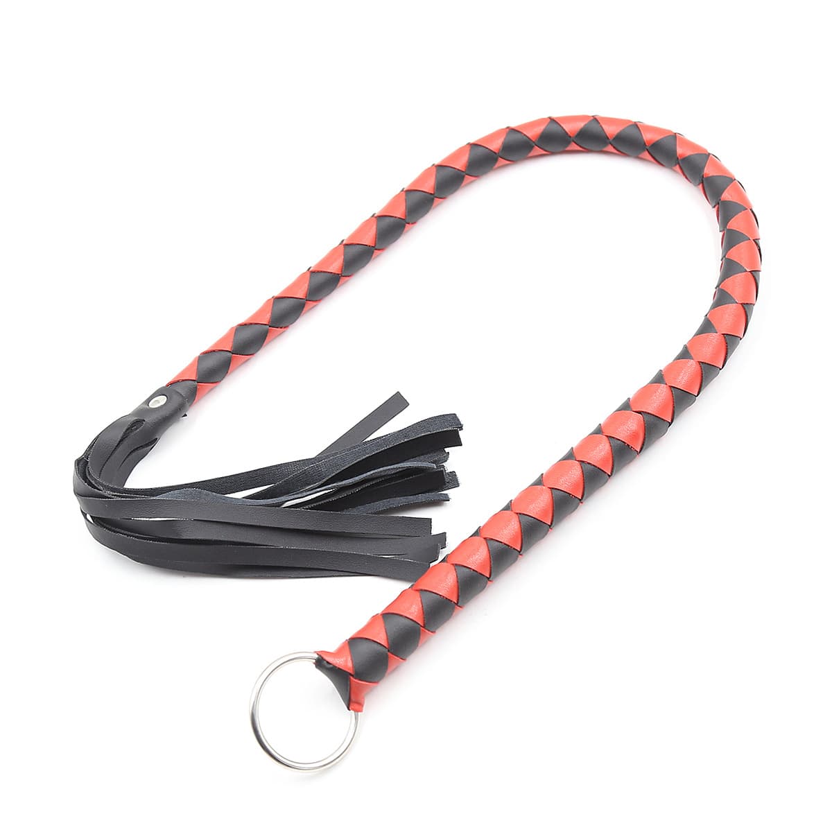 Braided Leather Flogger - image 1