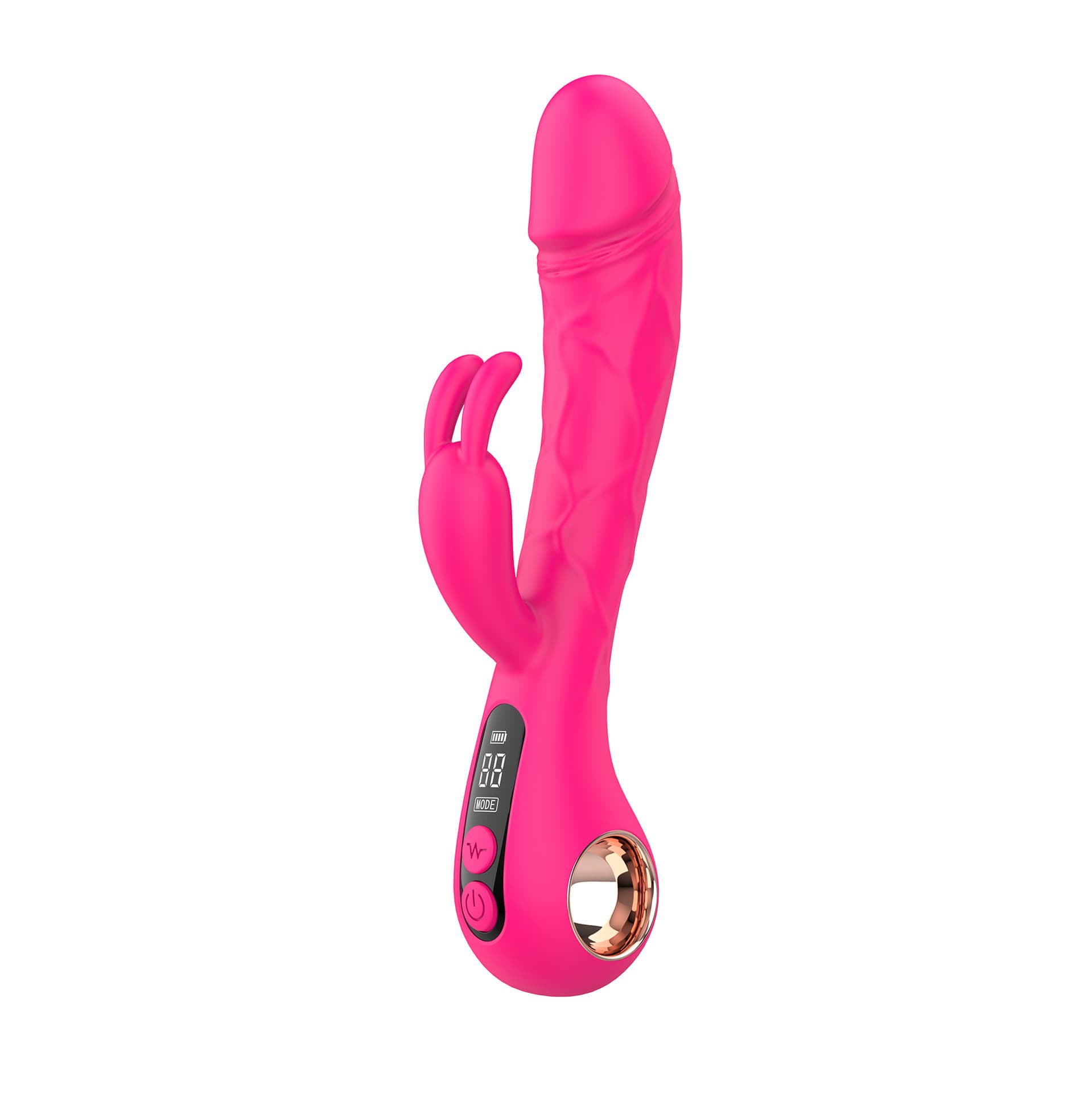 Rabbit Vibrator with Ring Handle - thumbnail 4