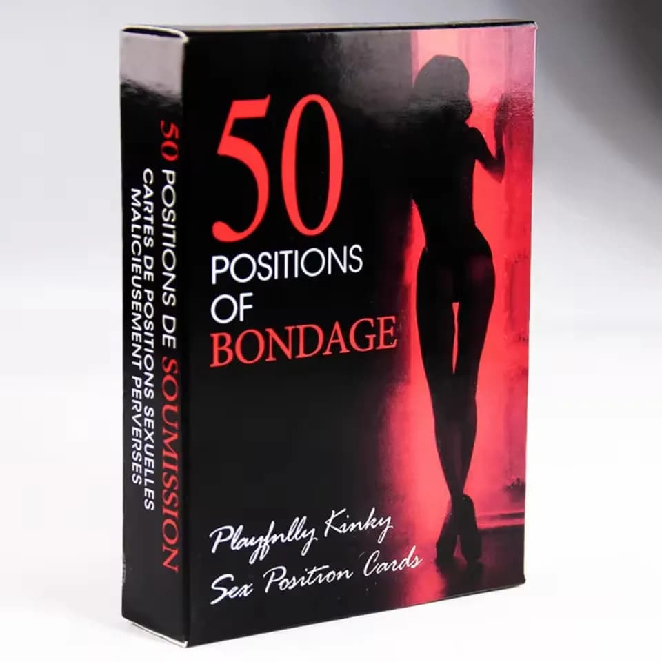 English and Spanish bilingual adult couple card game - image 1