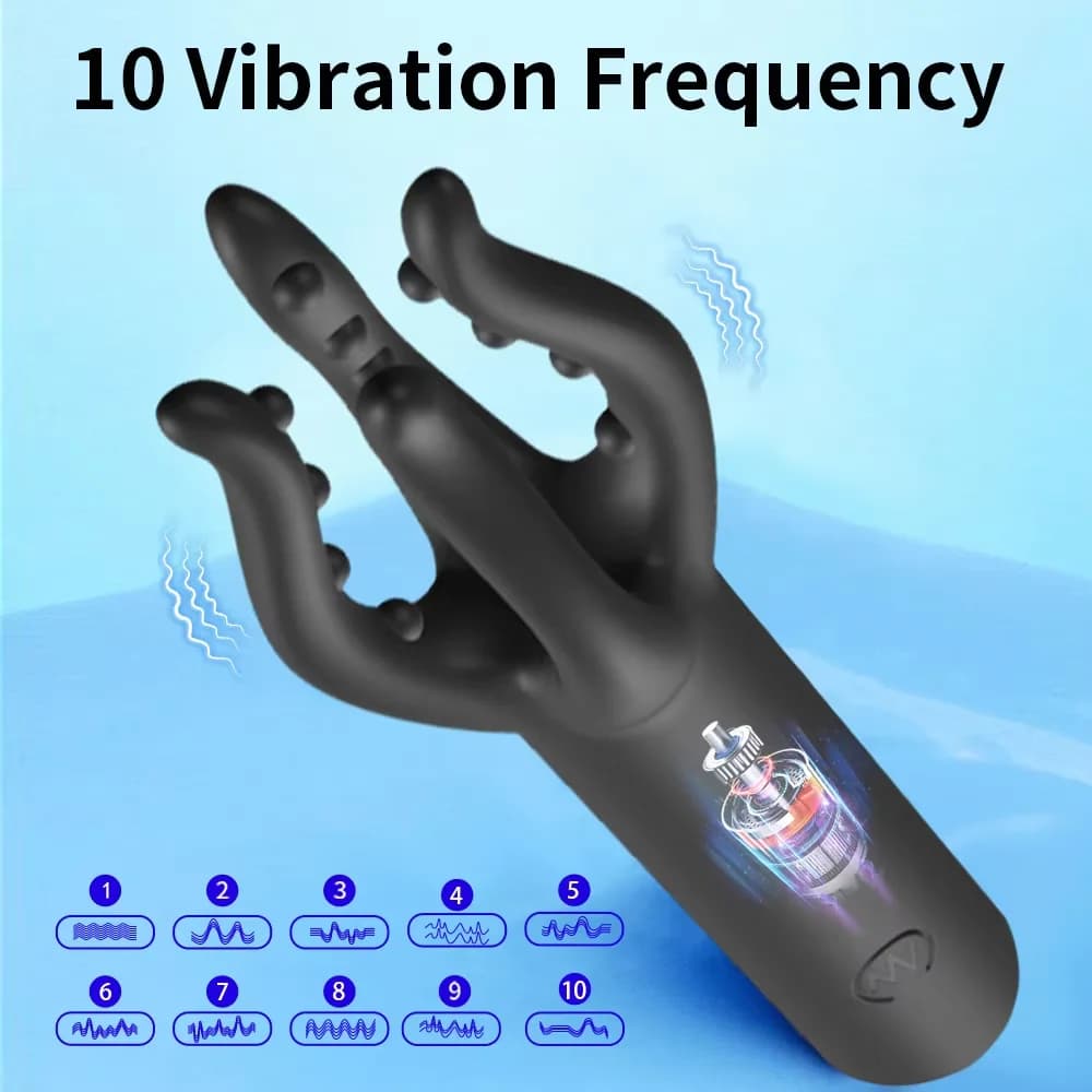 Vibrating glans trainer with ten speeds - thumbnail 2