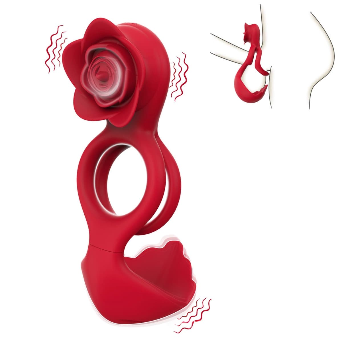 Double-Loop Vibrating Couples Ring - thumbnail 5