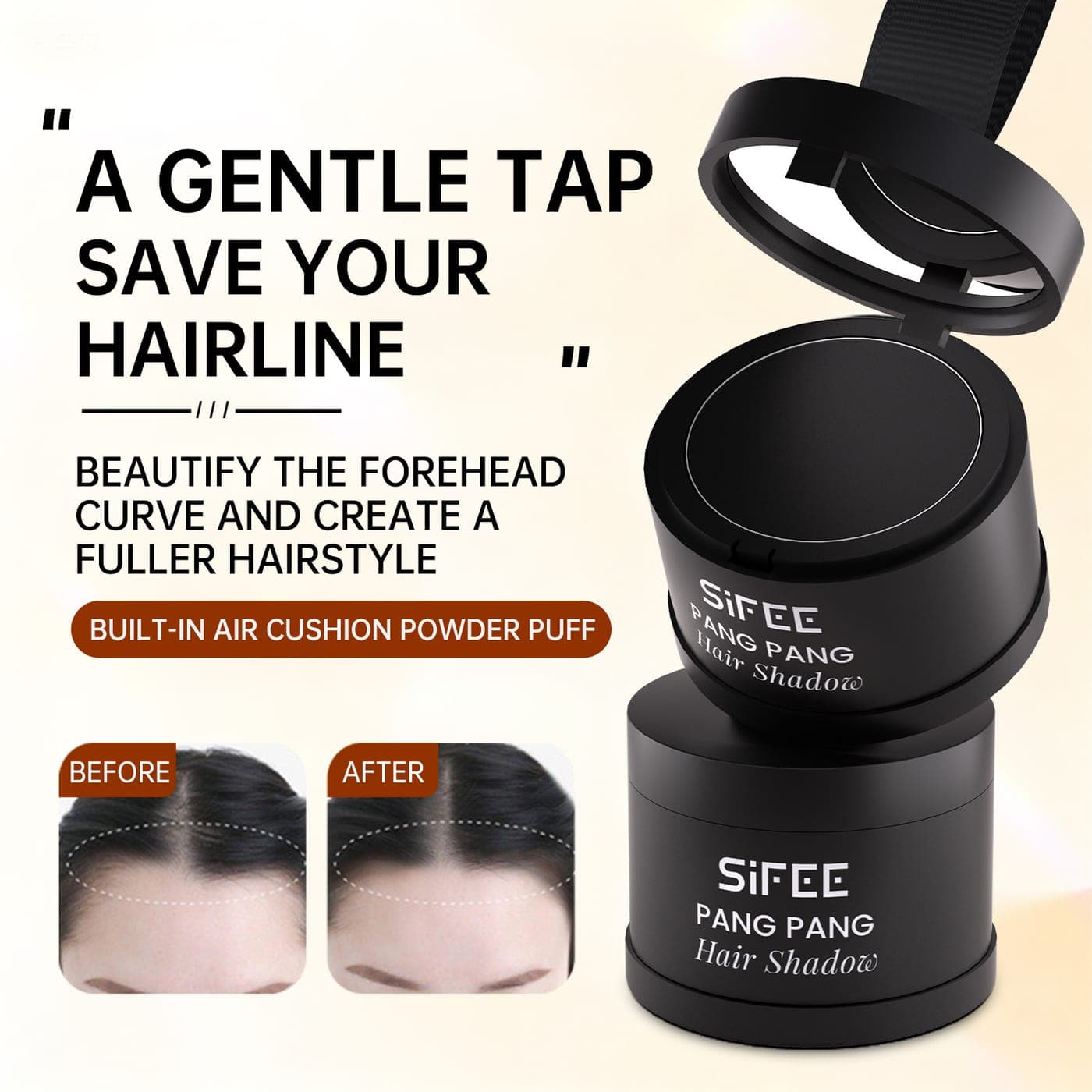 Hairline Powder Hair-filling Magic Tool Waterproof - thumbnail 6