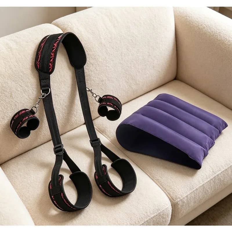Durable ergonomic adult sex swing with supportive design - thumbnail 2