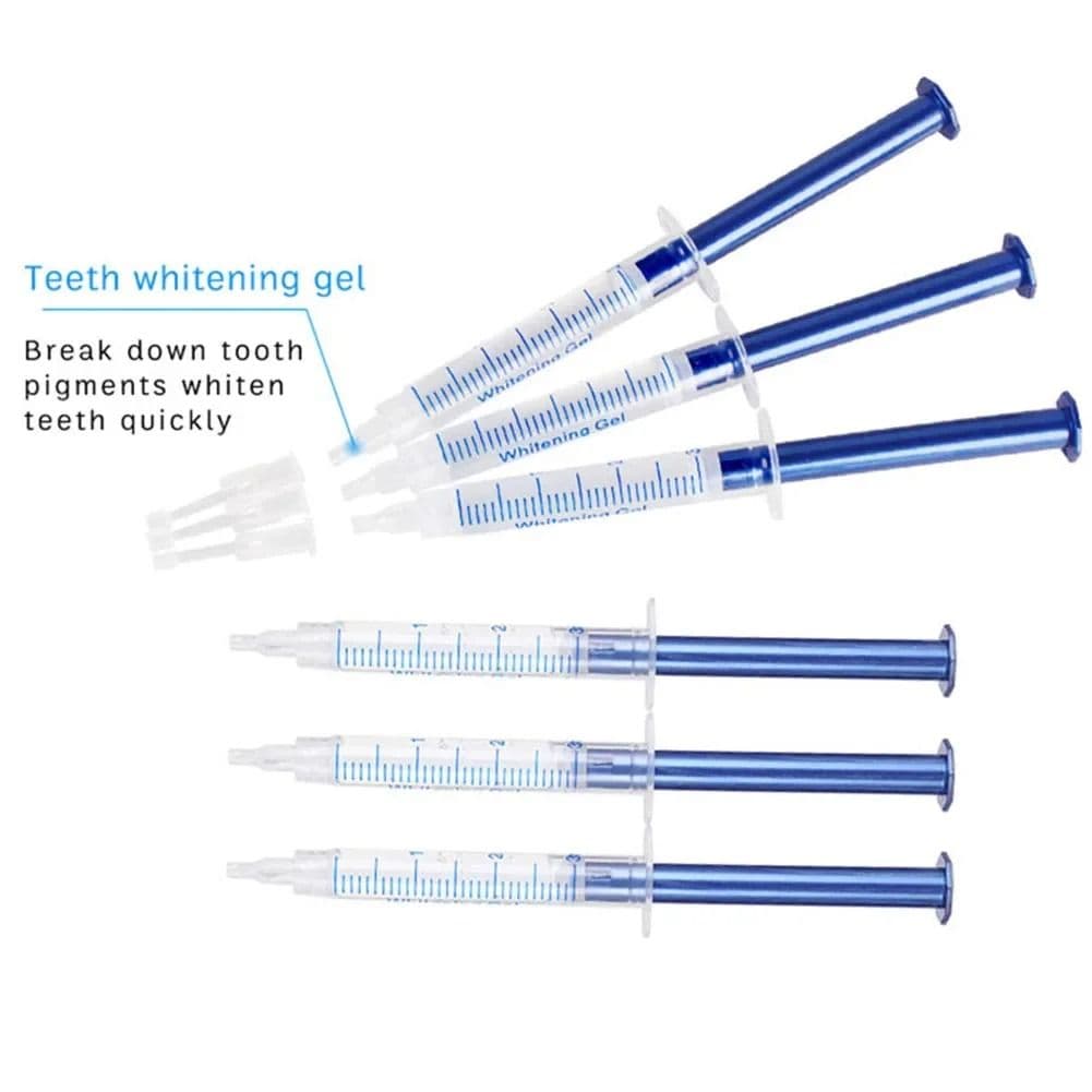3ML Teeth Whitening Gel Syringe Carbamide Peroxide 35% 44% Dental Tooth Bleach System Mini LED Light Dentist Oral Hygiene Tools - image 1