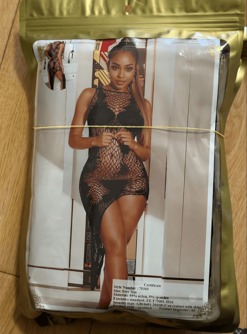 Sheer Mesh Bodycon Dress - thumbnail 2