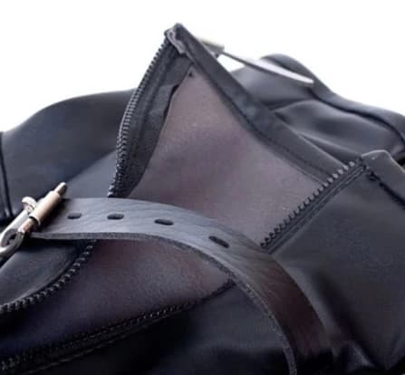 Leather dog crawling boots for pet play and bondage - thumbnail 4