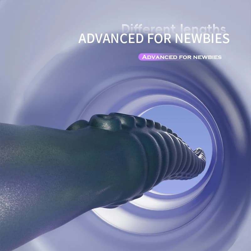 Tentacle shaped vibrating anal plug with beads - thumbnail 4