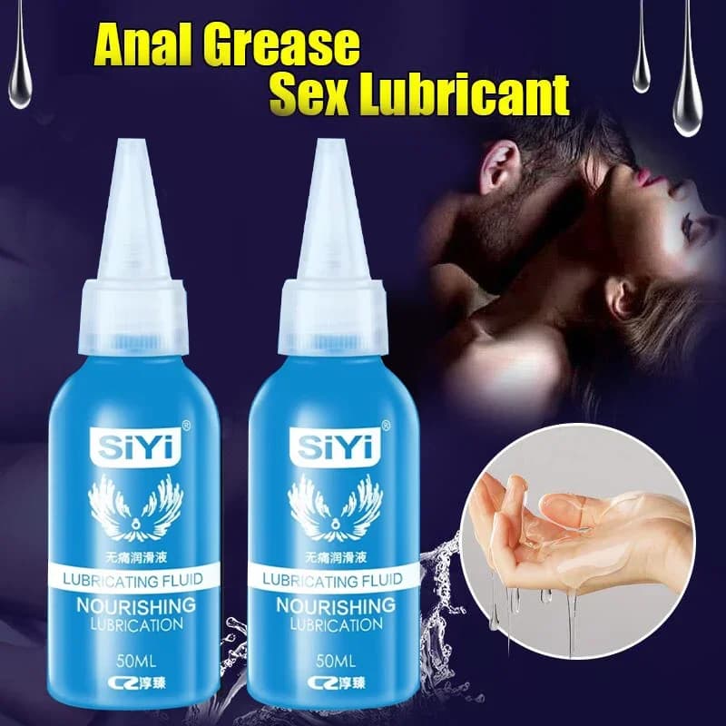 Silky water-based anal lubricant in 50ml bottle - thumbnail 2