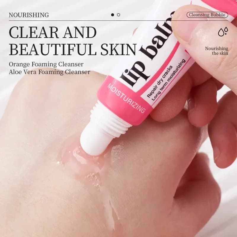 Fast Remove Dark Lip Balm Serum Lighten Melanin Lip Mask Exfoliating Fade Lip Lines Dead Skin Nourishing Repair Lip Care Makeup - thumbnail 2