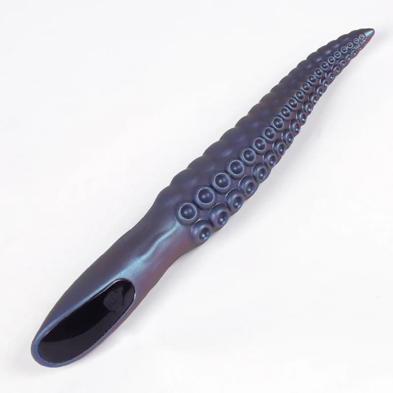 Tentacle shaped vibrating anal plug with beads - image 1
