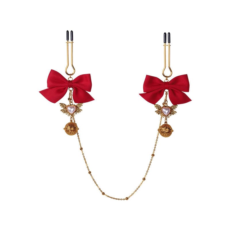 Bow Nipple Clamps with Chain - thumbnail 10