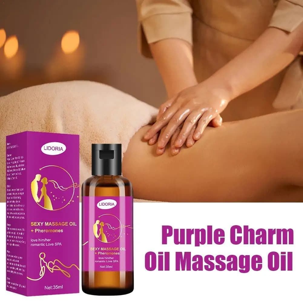 Pheromones Body Massage Oil Adult Natural Plant Rose Essence Romantic Couples Men And Women Can Use Push Oil - thumbnail 7
