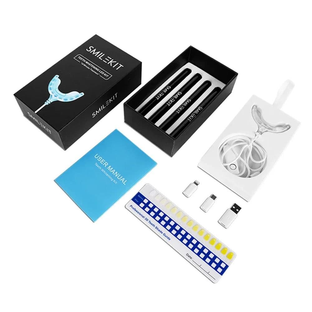 3ML Teeth Whitening Gel Syringe Carbamide Peroxide 35% 44% Dental Tooth Bleach System Mini LED Light Dentist Oral Hygiene Tools - thumbnail 4