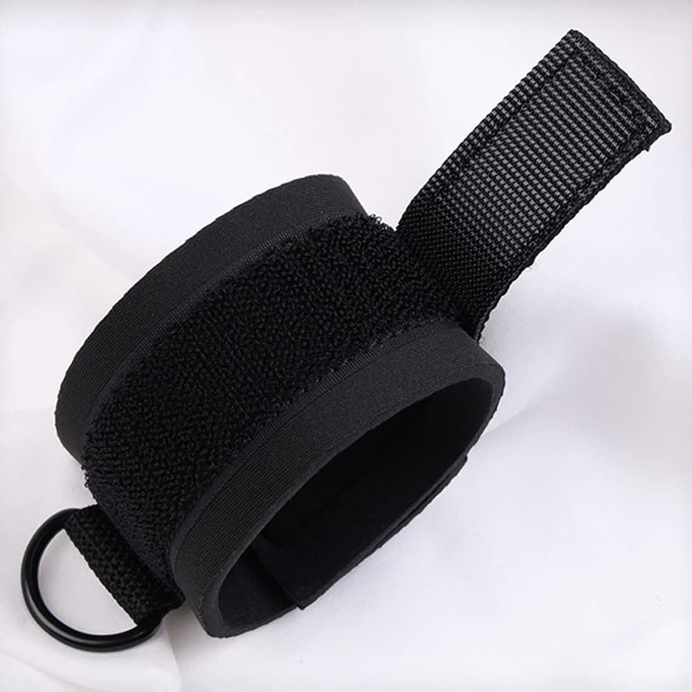 Adjustable bondage wrist cuffs with removable straps - thumbnail 6