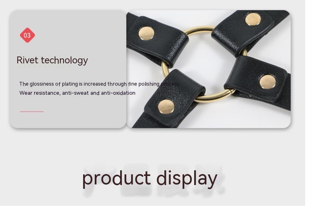 PU Leather Handcuffs - thumbnail 7