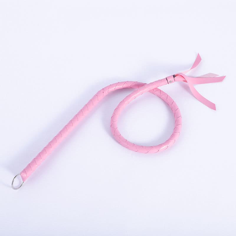 Braided Leather Whip - thumbnail 4