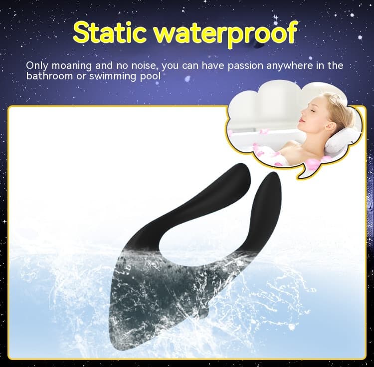 Waterproof U-Shaped Couples Vibrator - image 1