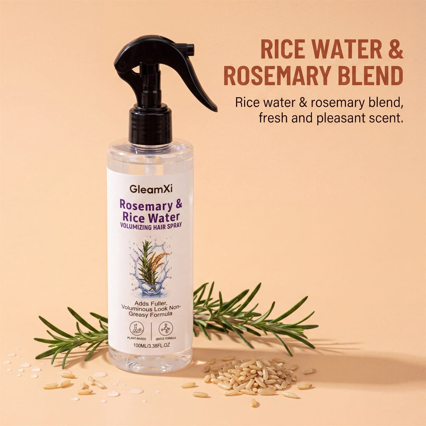 Rosemary & Rice Water Hair Spray - thumbnail 3