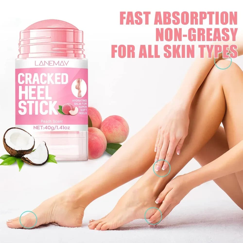  40g Ultra-Hydrating Foot Cream Softening Dry Cracked Feet Daily Foot Care Solution Feet Cream Stick Repairing Moisturizing Tool - thumbnail 4