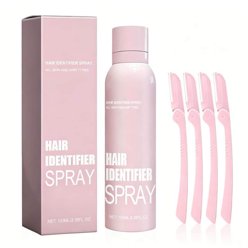 Hair Identifier Spray For Face Shaving, Skin Body Hair Identifying Spray,Moisturizing And Skin Care Set - thumbnail 3