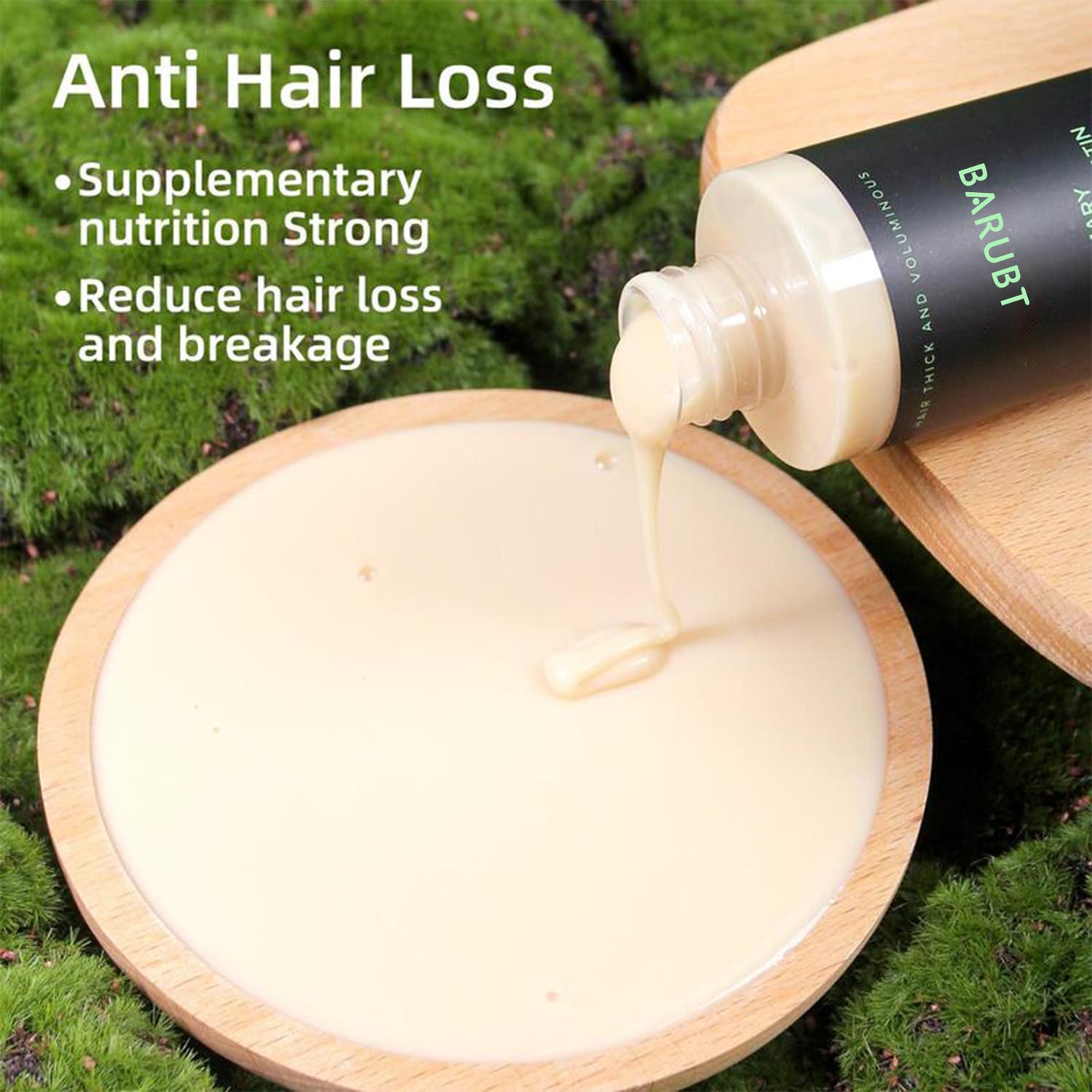 Rosemary Hydrolyzed Keratin Shampoo, Sulfate-Free, Cruelty-Free For Smooth & Shiny Hair - thumbnail 2