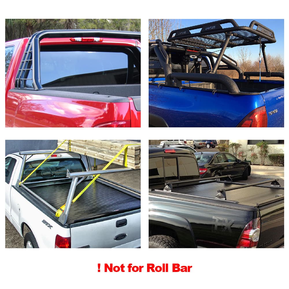 6' Soft Rollup Tonneau Cover Truck Bed For 0584--VX-109-0584 - thumbnail 6