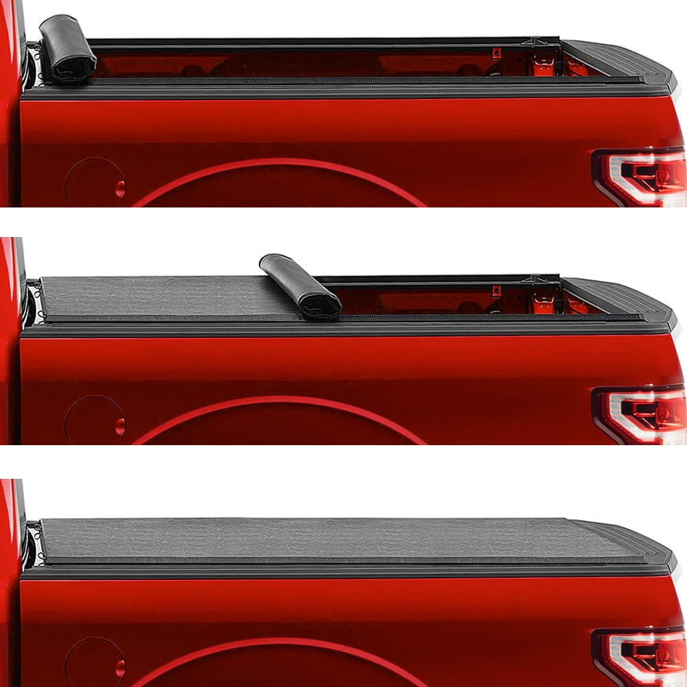 6' Soft Rollup Tonneau Cover Truck Bed For 0584--VX-109-0584 - thumbnail 2