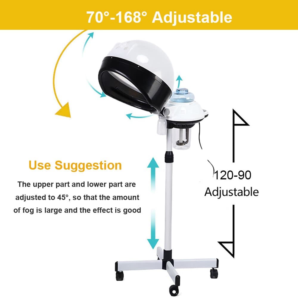 Professional Hair Steamer And Conditioning Machine For Home & Salon With Stand - thumbnail 2