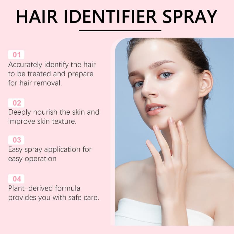 Hair Identifier Spray For Face Shaving, Skin Body Hair Identifying Spray,Moisturizing And Skin Care Set - thumbnail 5