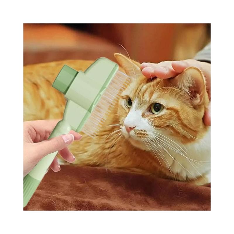 Cat And Dog Comb, Knot Remover, Hair Removal Tool, Pet Self-cleaning Comb, For Long Hair, Massage, Knot Removal, Hair Removal Exclusively - thumbnail 4