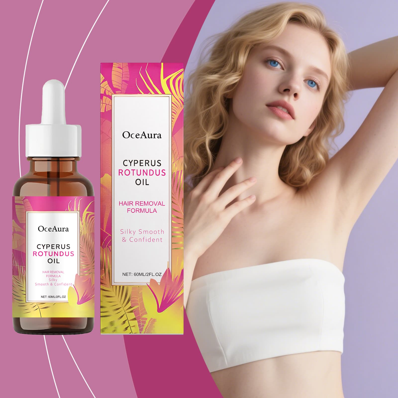 Hair Removal Soothing Essential Oil - image 1