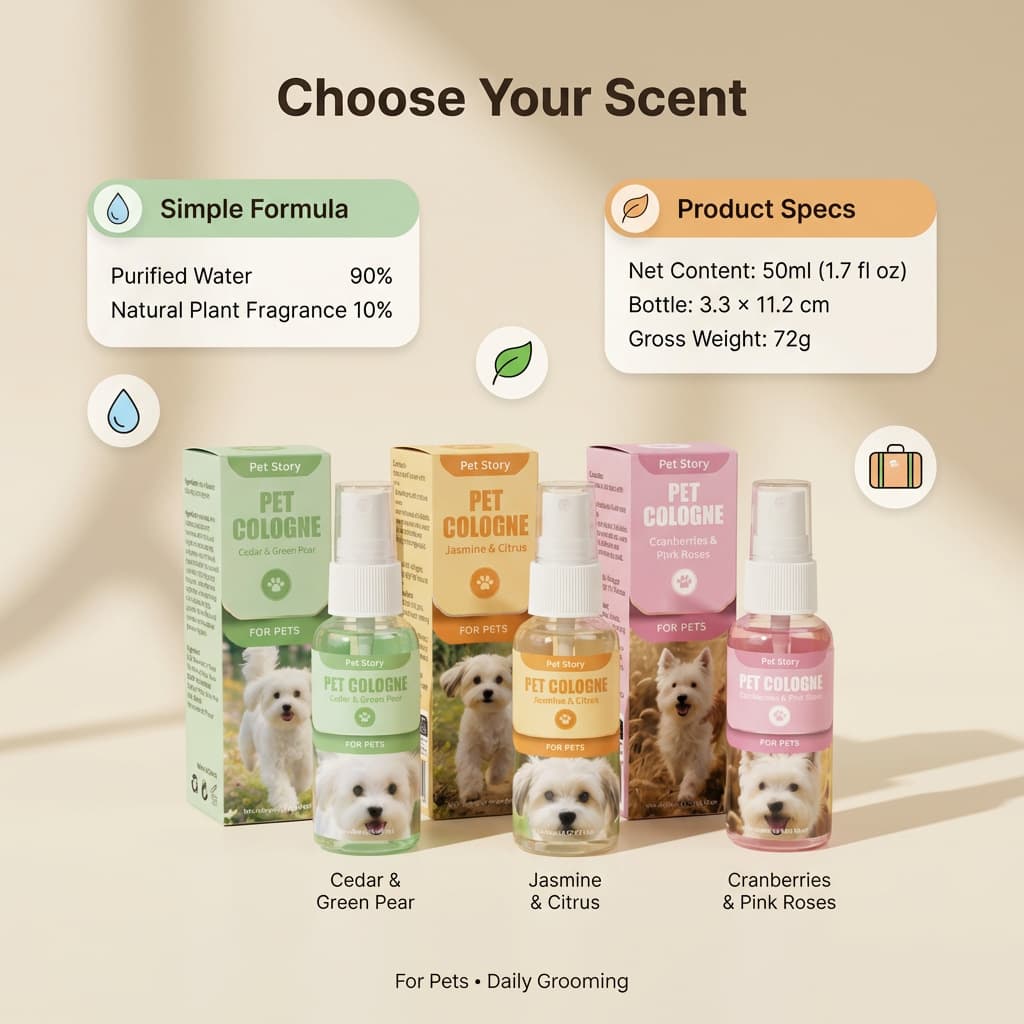 Pet Perfume Alcohol-free For Cross-border Export With English Packaging - thumbnail 2